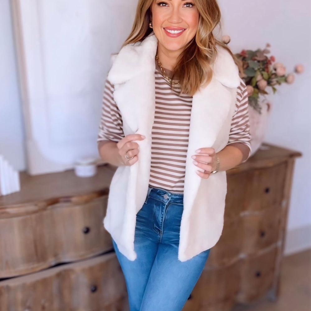 Eloise Striped Knit Top
