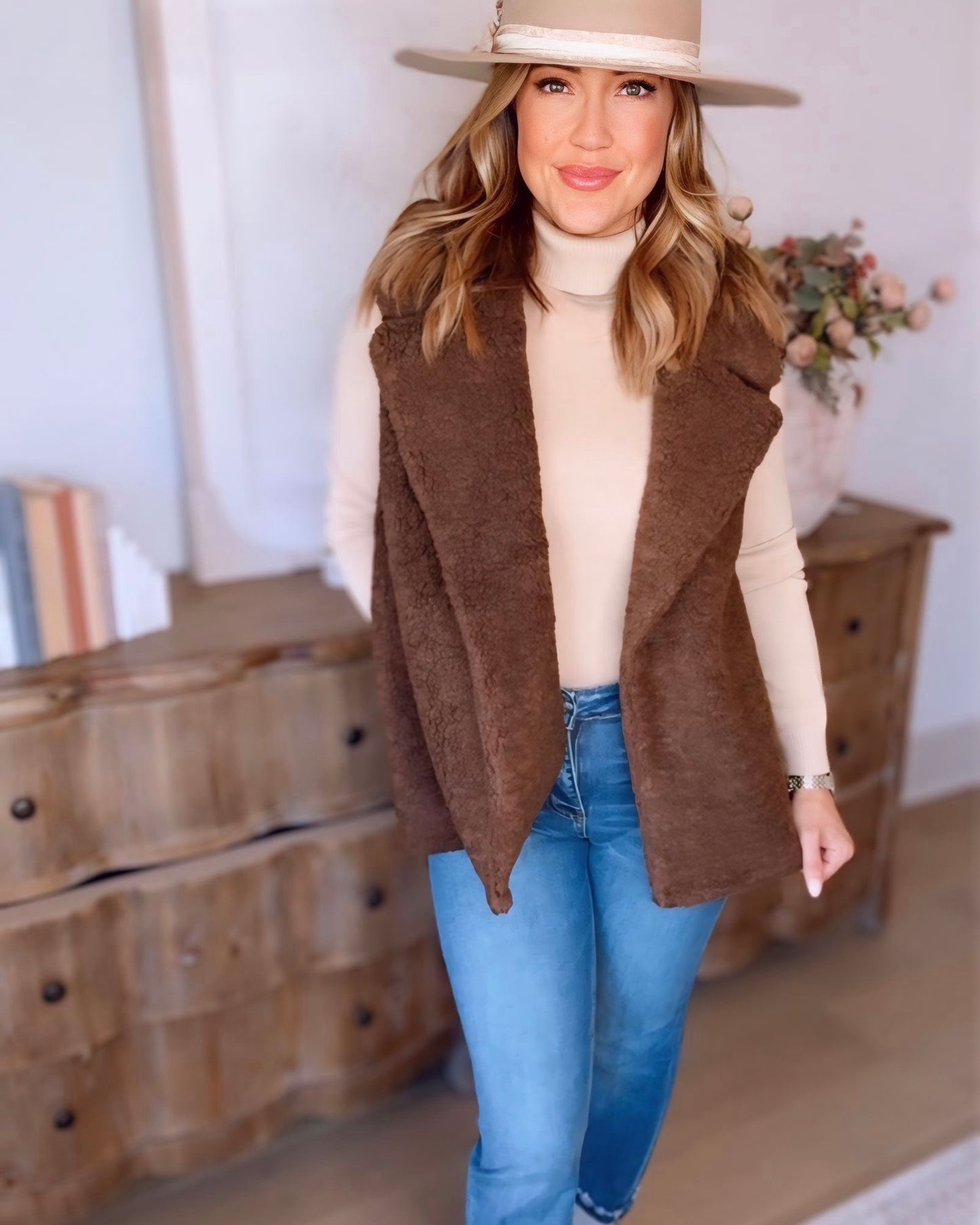 Leena Turtleneck Knit Sweater