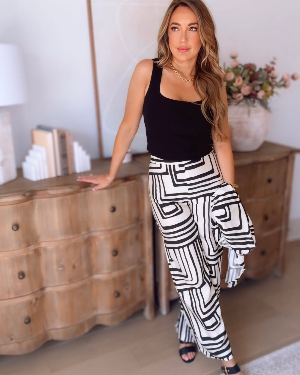 Rue Abstract Pants