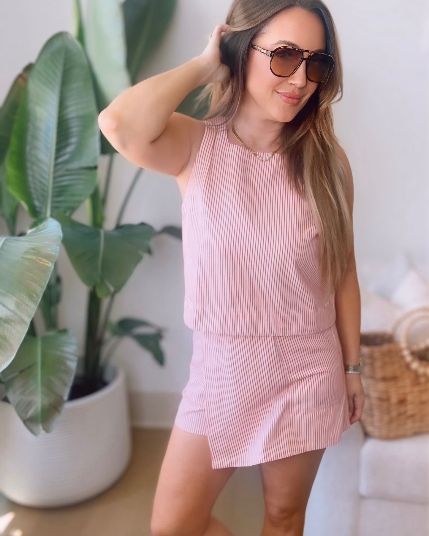 Andie Striped Top