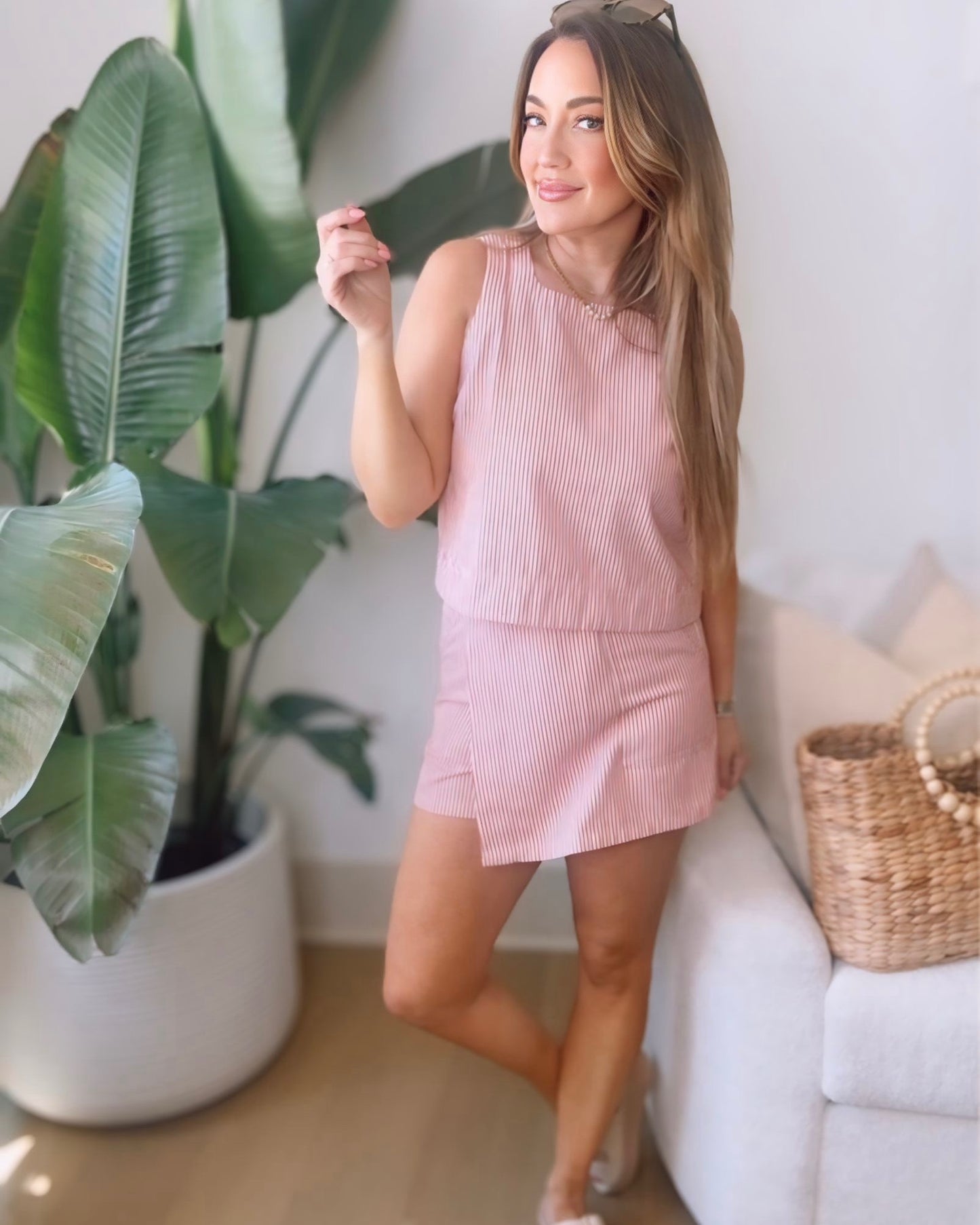 Andie Striped Skort- 2 Colors