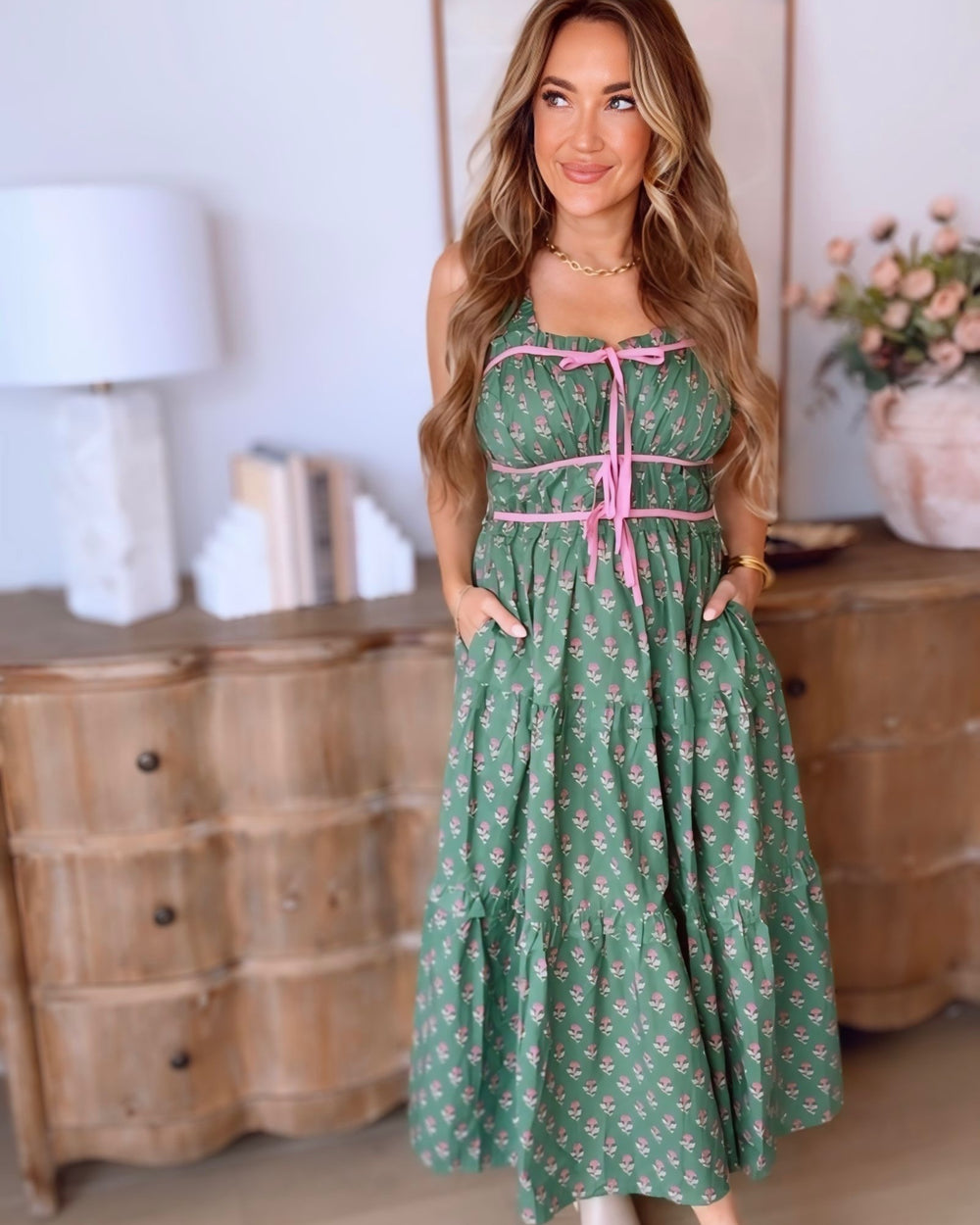 Elsie Floral Maxi Dress