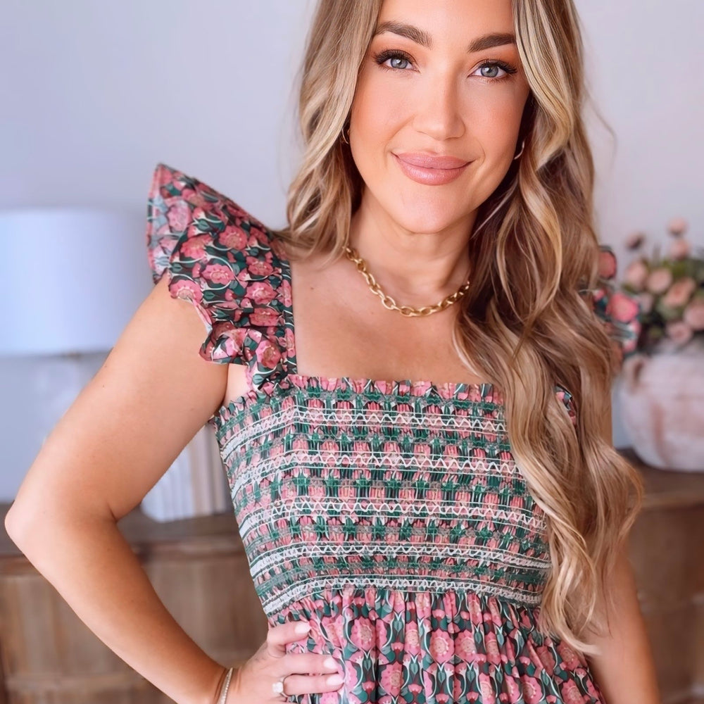 A Day At The Vineyard Dress