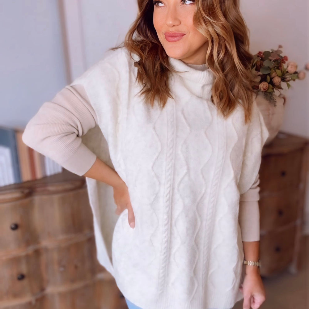 Emerson Knitted Poncho