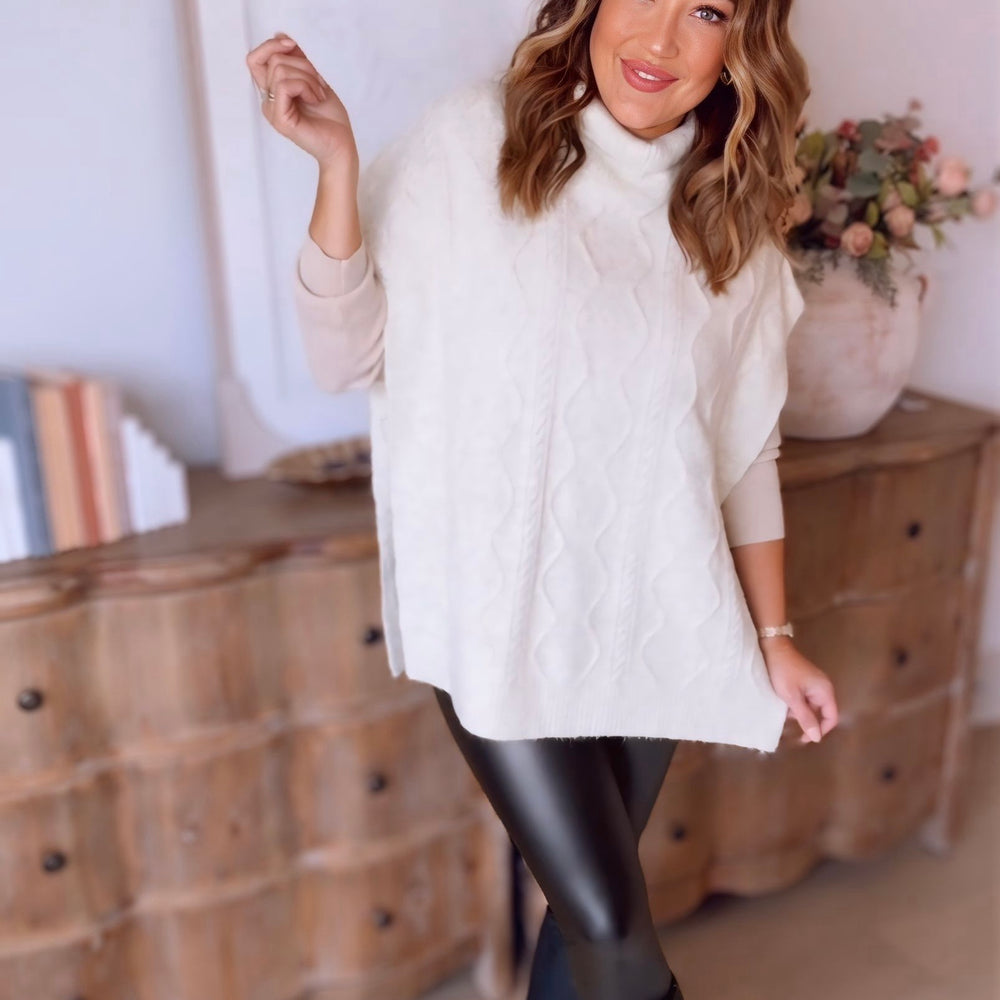 Emerson Knitted Poncho