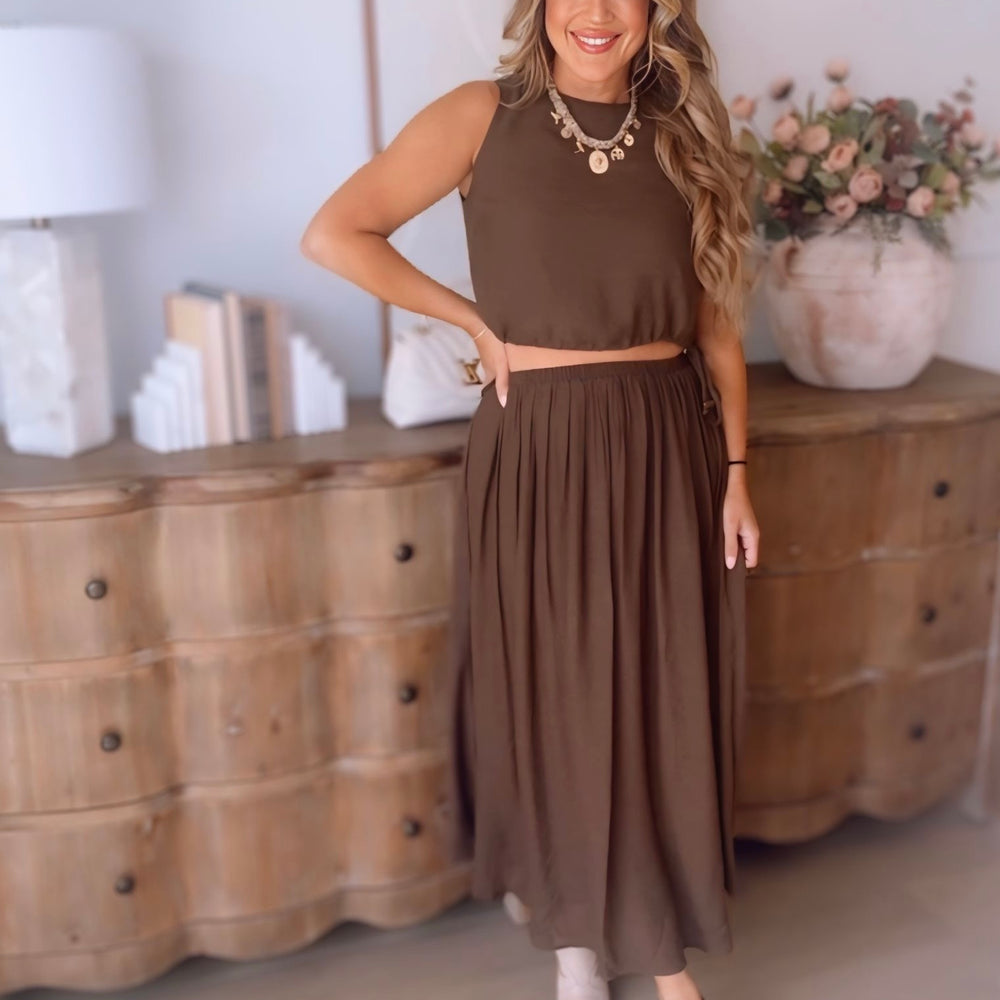 Marie Midi Skirt Set