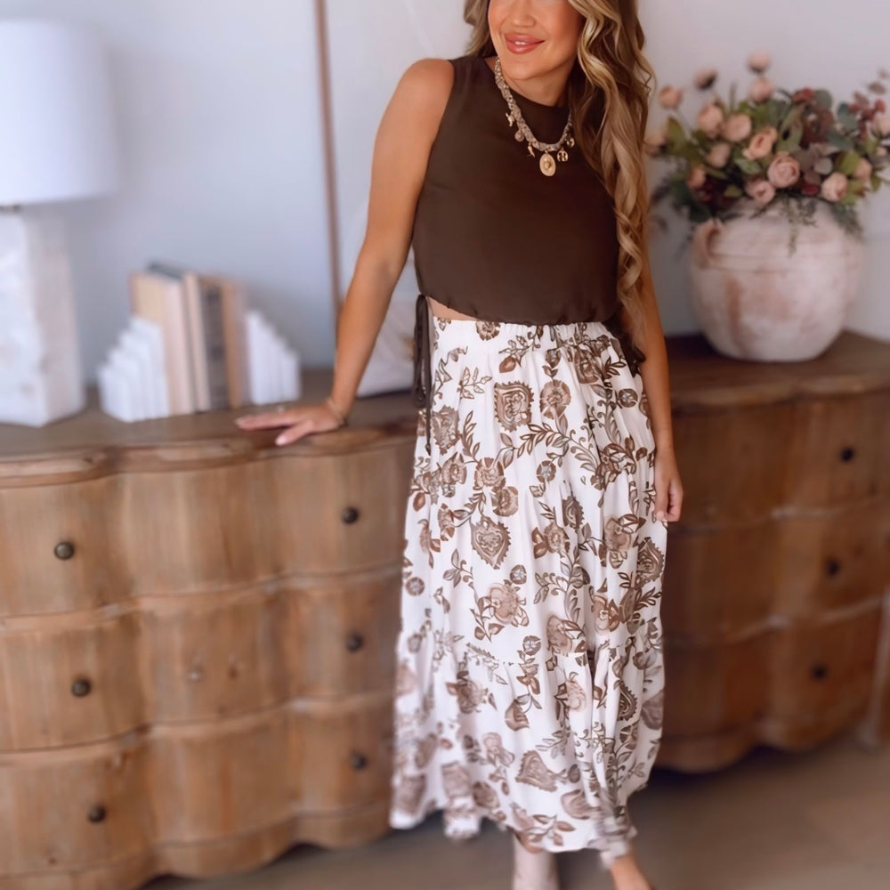 Buy Myself Flowers Skirt