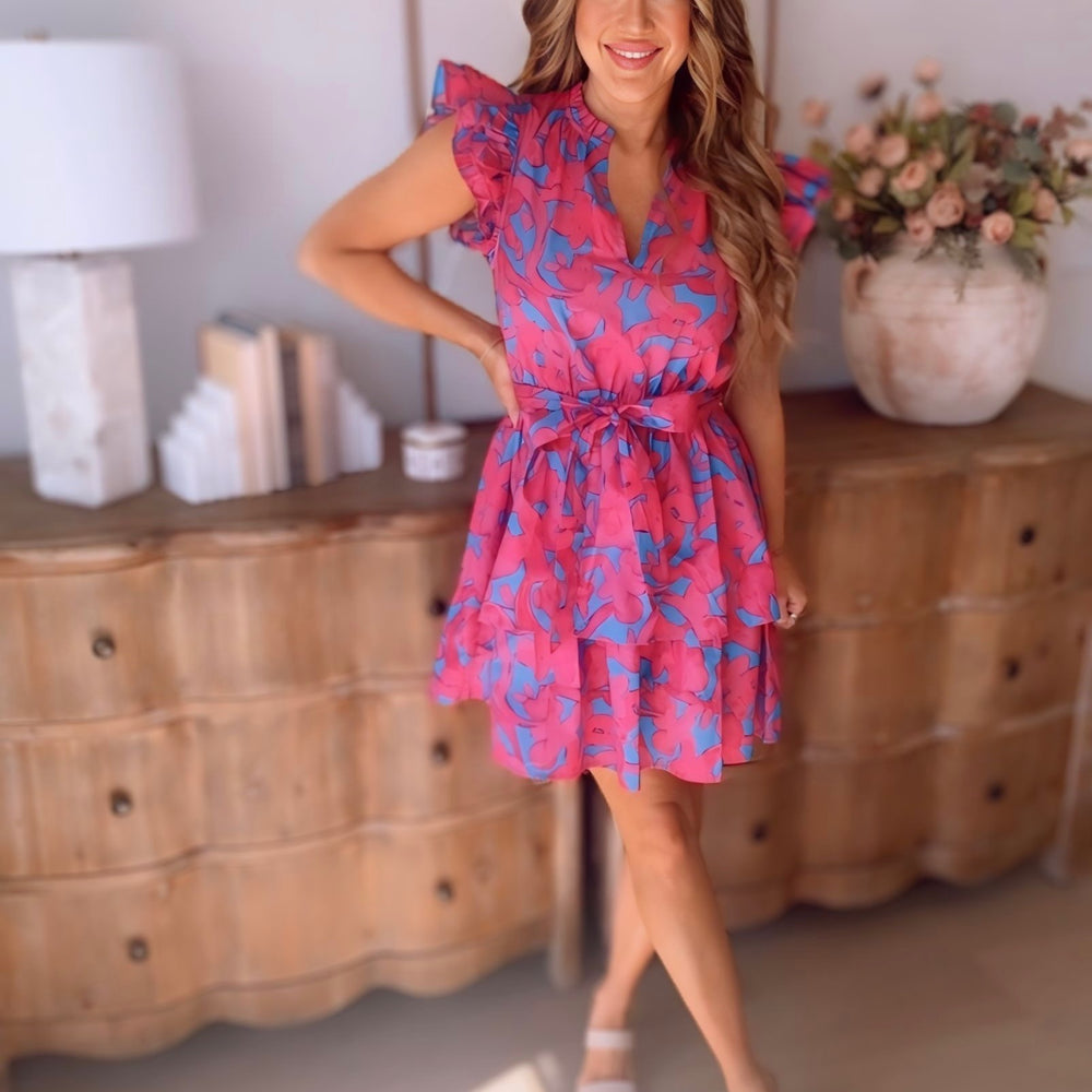 
                      
                        Flirty Allure Tiered Dress
                      
                    