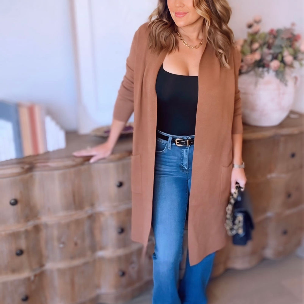 
                      
                        Early Morning Open Knit Cardigan-3 Colors
                      
                    