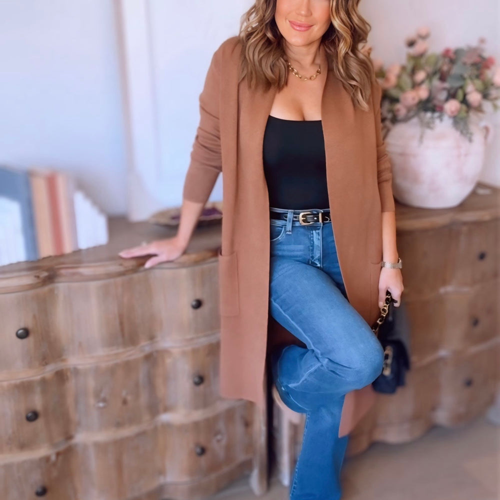 
                      
                        Early Morning Open Knit Cardigan-3 Colors
                      
                    