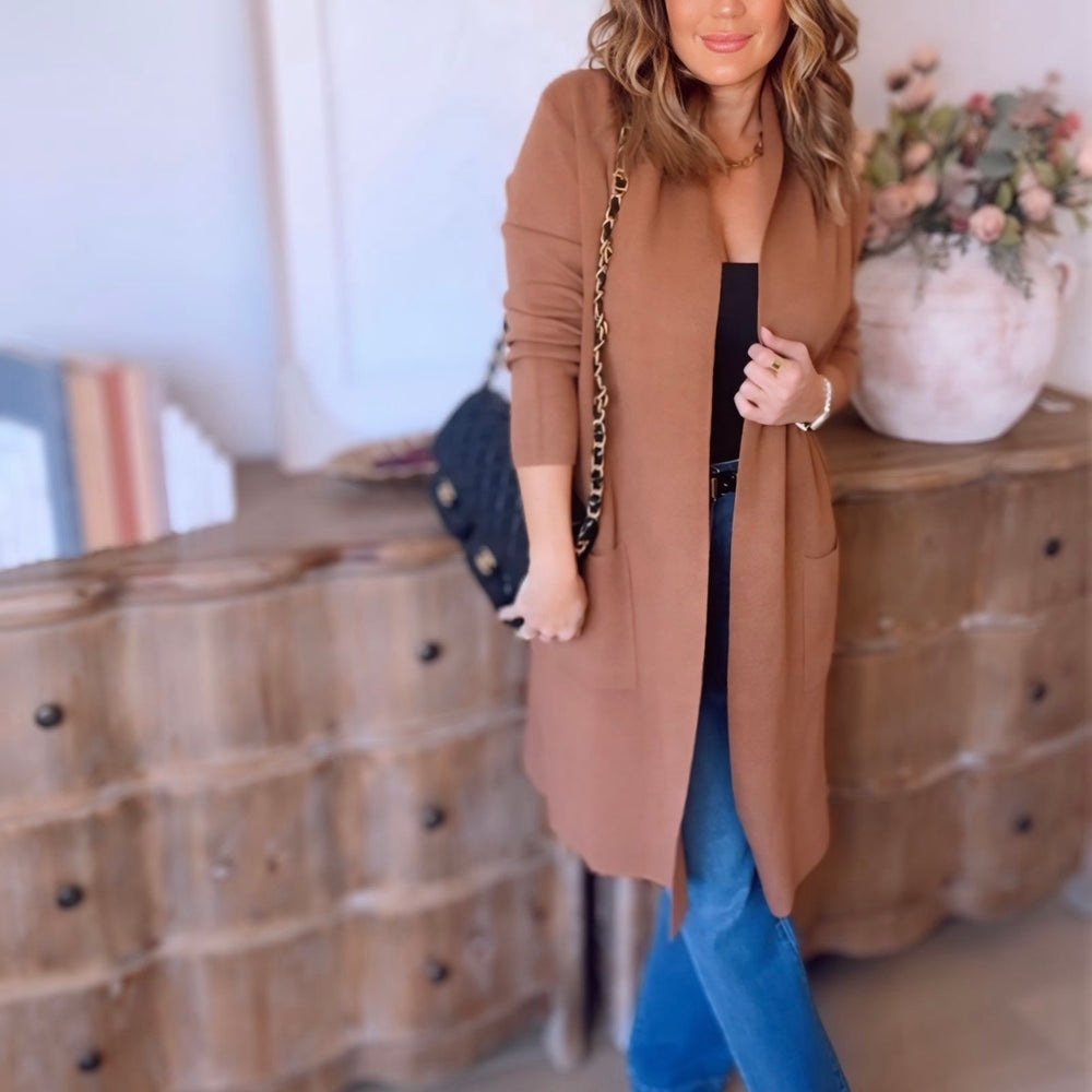 
                      
                        Early Morning Open Knit Cardigan-3 Colors
                      
                    