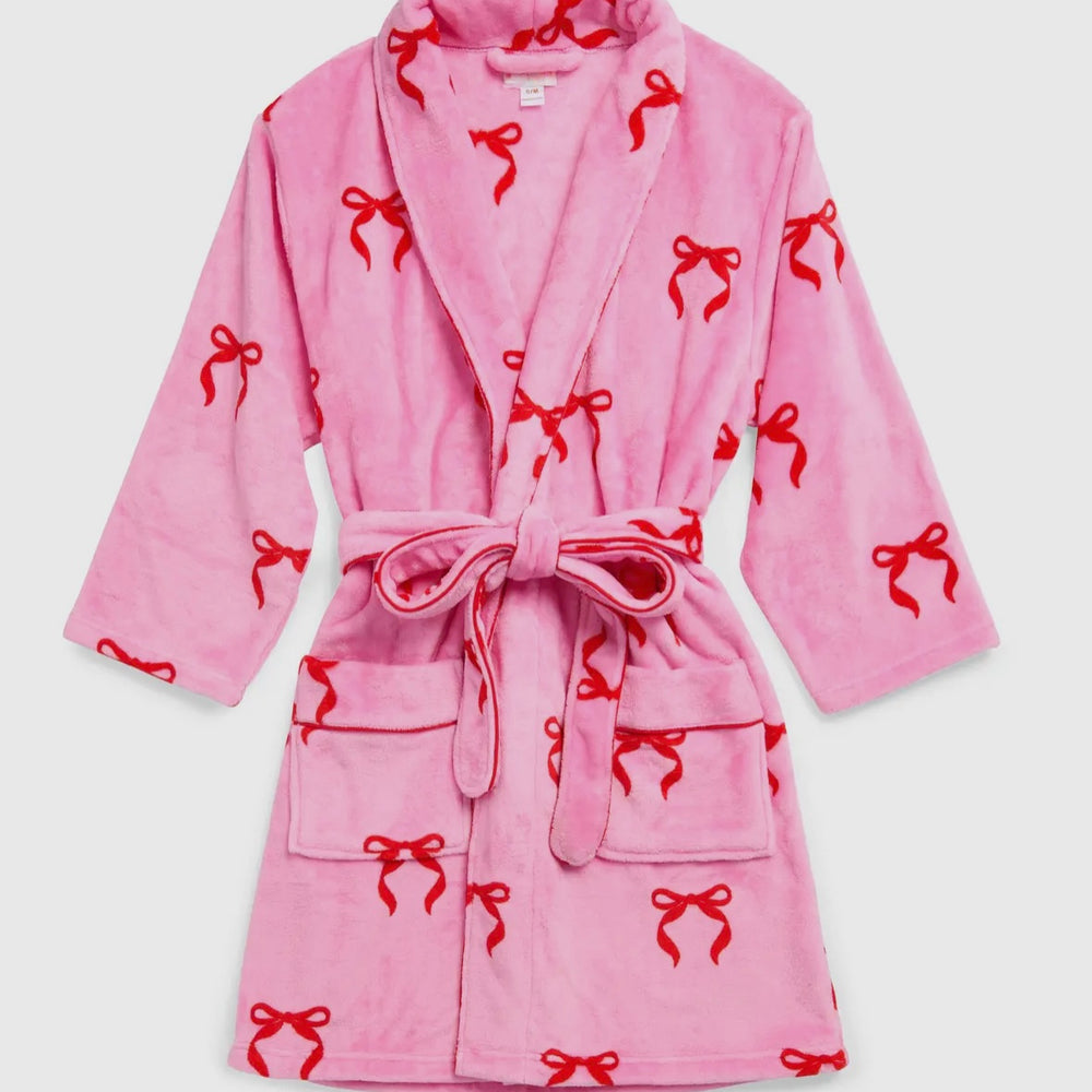 Ultra Soft Bow Robe