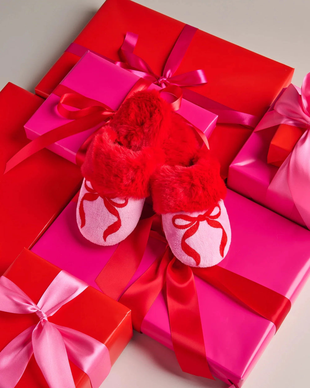 Ultra Soft Bow Slippers