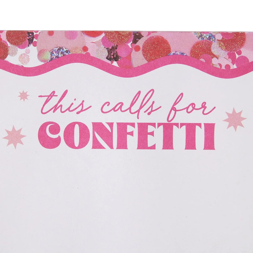 
                      
                        This Calls For Confetti Notepad
                      
                    