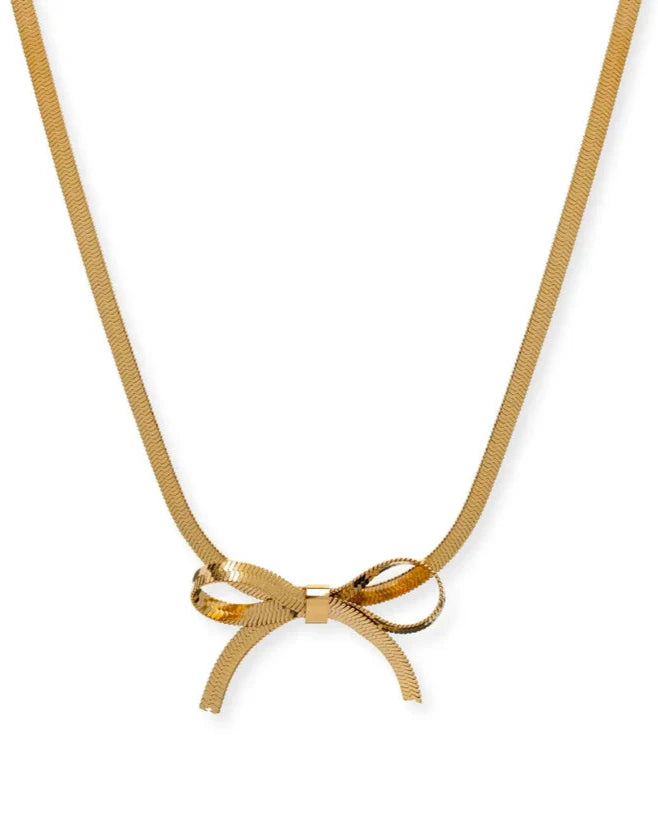 
                      
                        Elegant Bow Necklace
                      
                    
