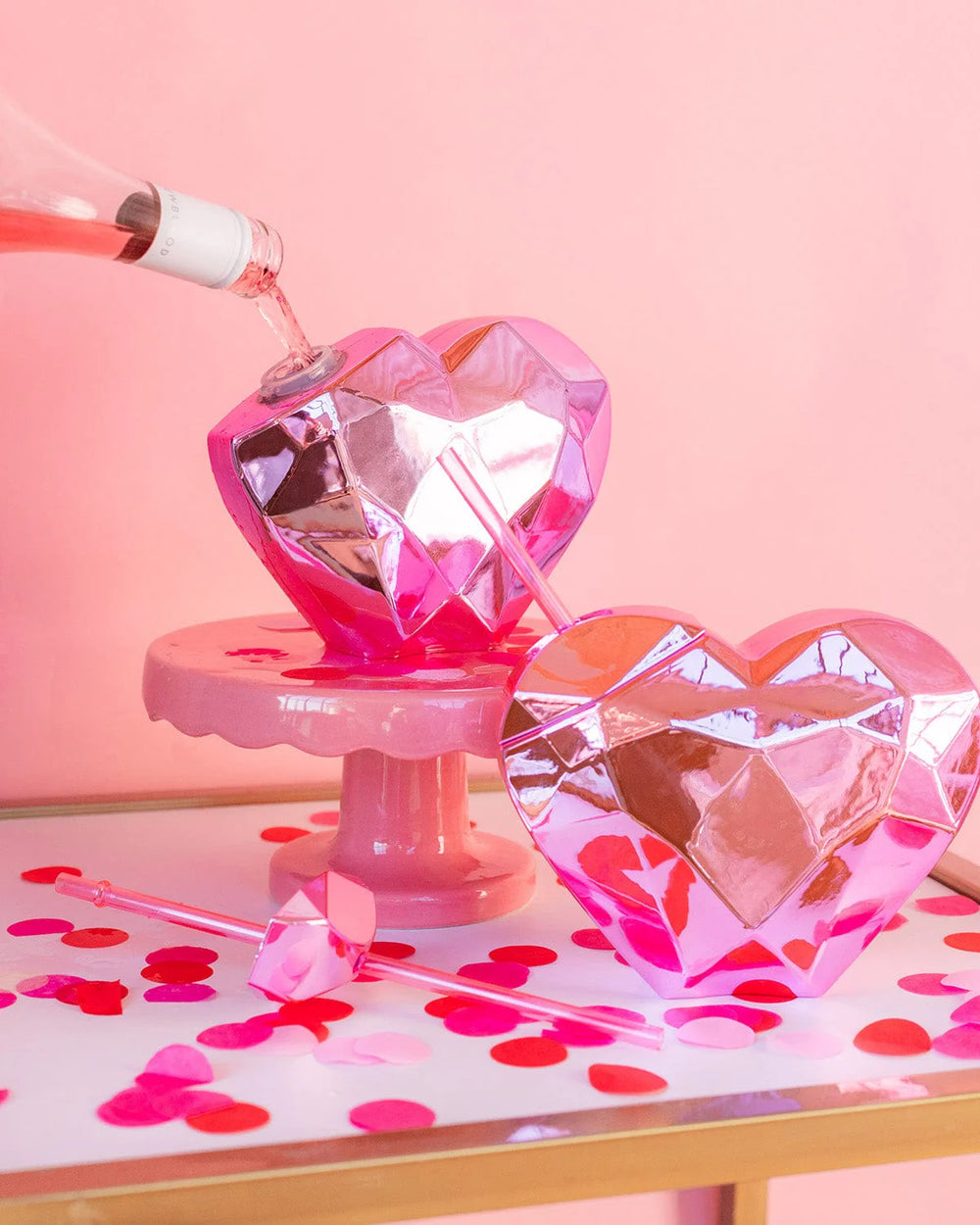 Disco Heart Tumbler