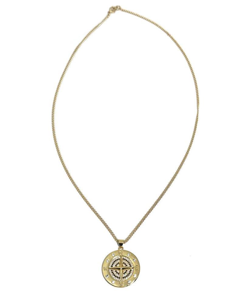 Rachel Nathan Compass Necklace