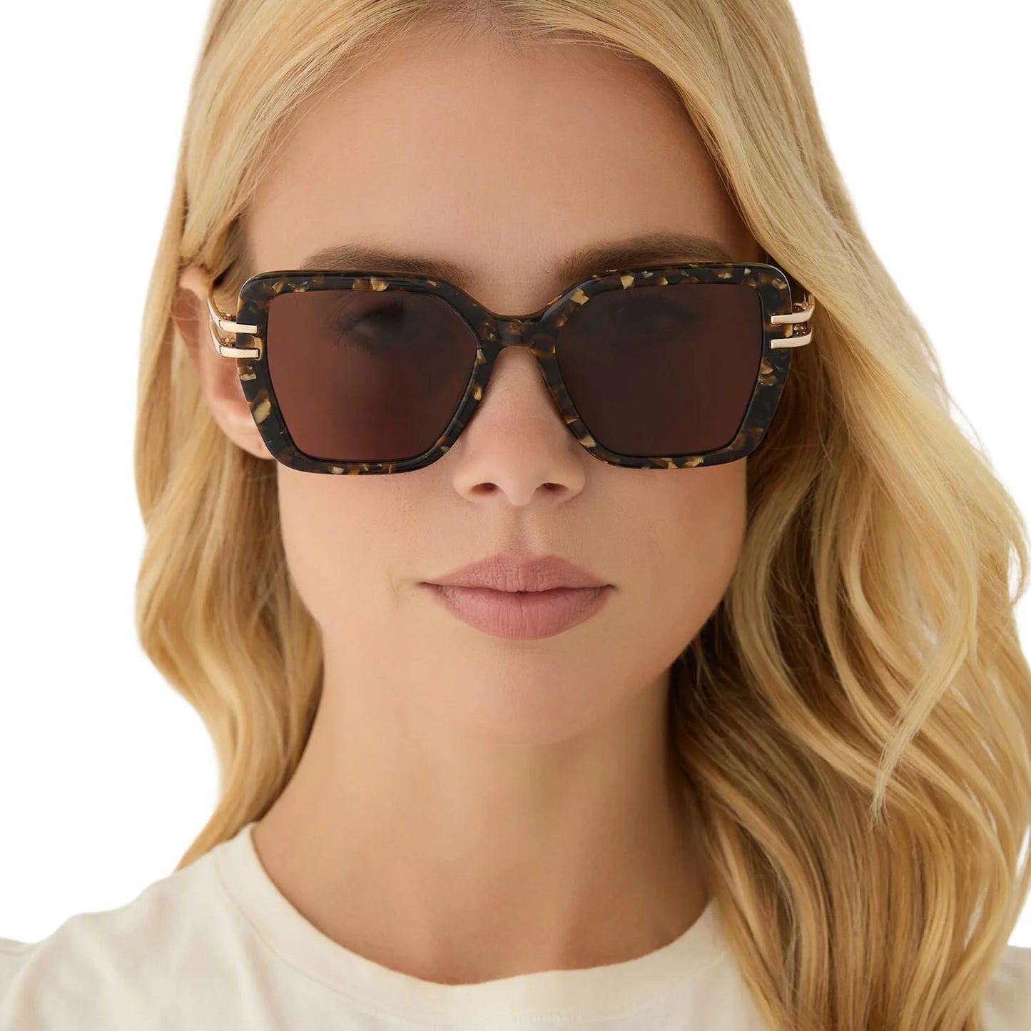 DIFF Eyewear- Dasha Gliiter Tortoise