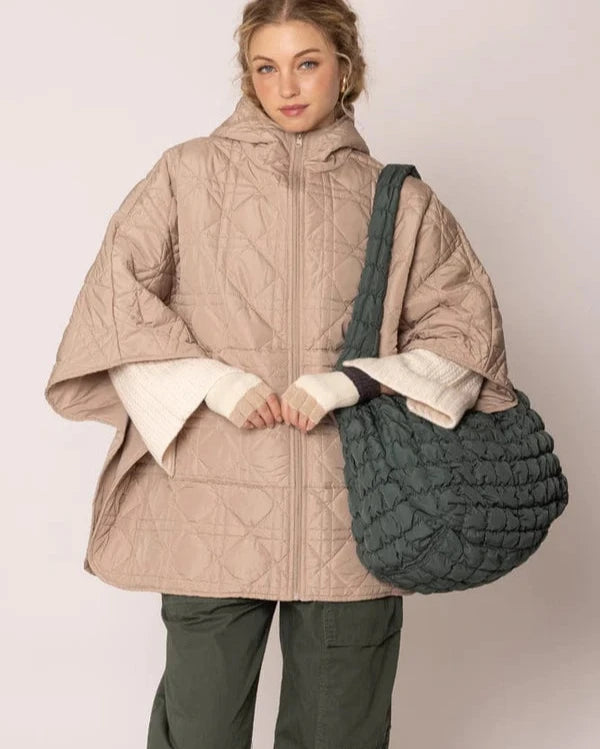 Quilted Carryall Tote