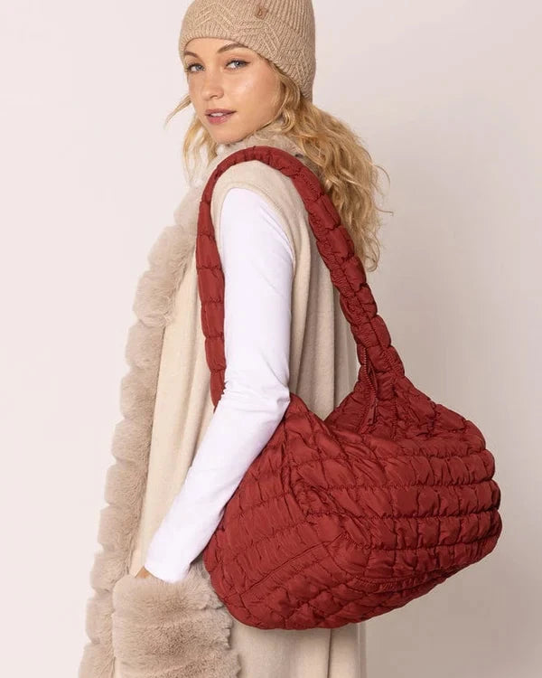 
                      
                        Quilted Carryall Tote
                      
                    