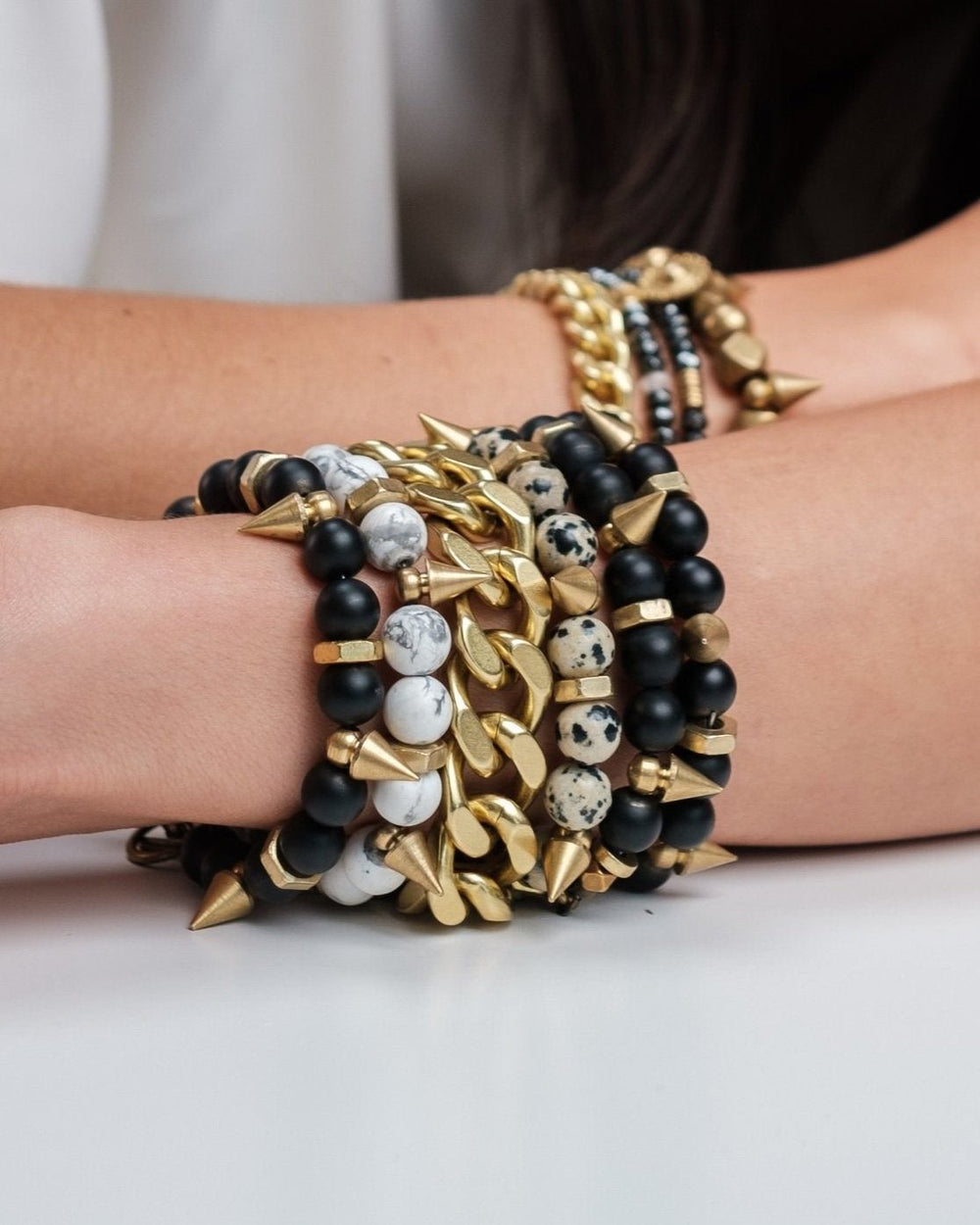 Rachel Nathan Chain Thick Curb 4.0 Bracelet