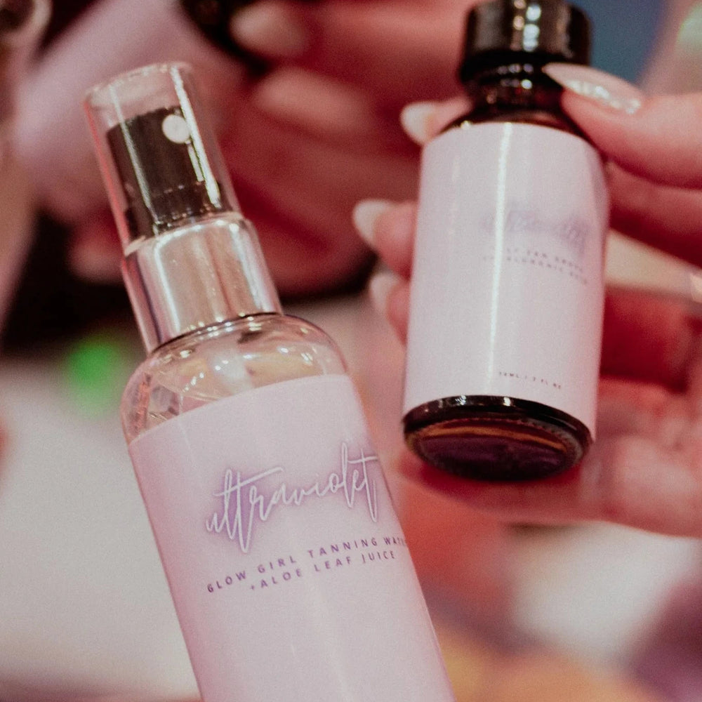 
                      
                        Glow Girl Tanning Water
                      
                    
