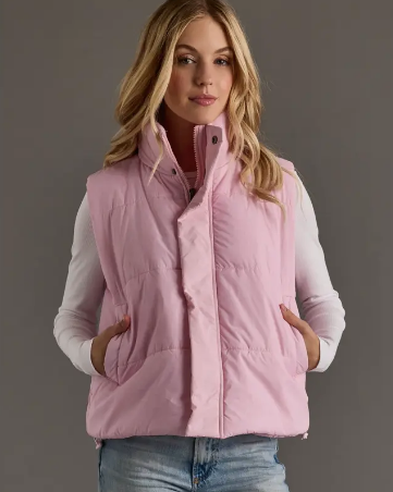 Gwen Puffer Vest- 2 Colors