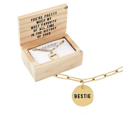 Link Necklace Treasure Box- 4 Styles