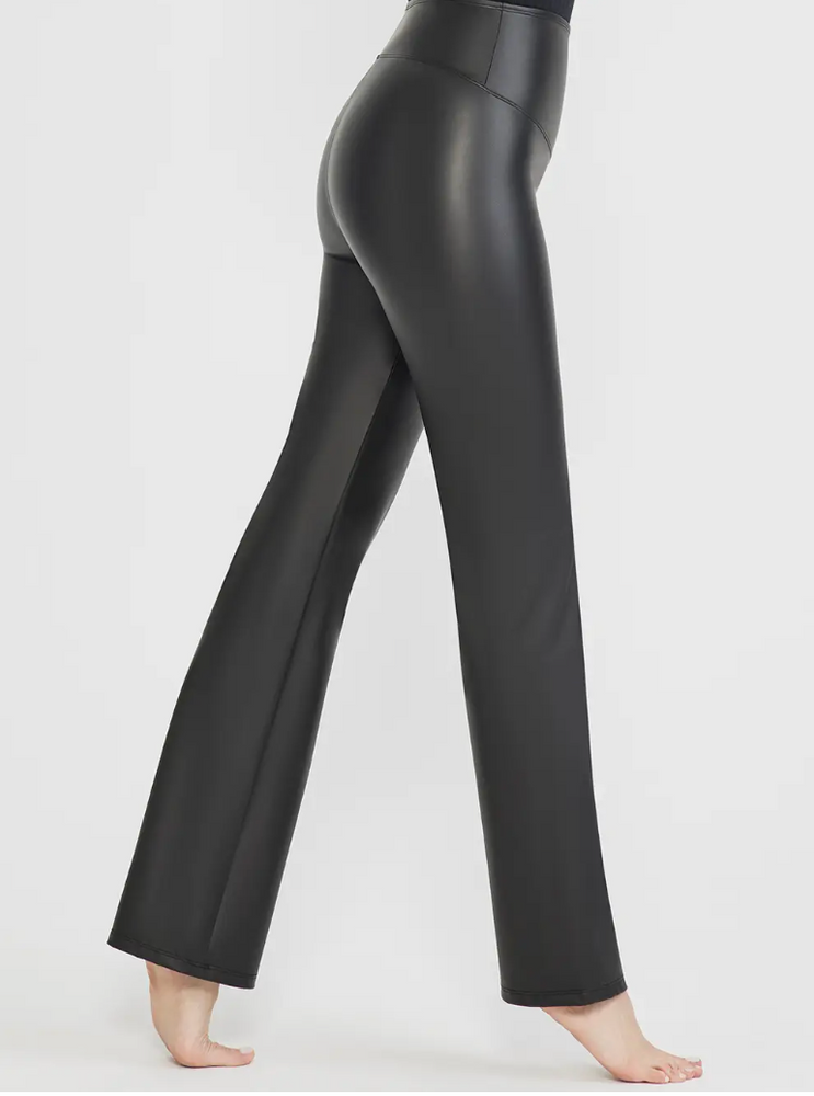 Mixed Feelings Faux Leather Legging