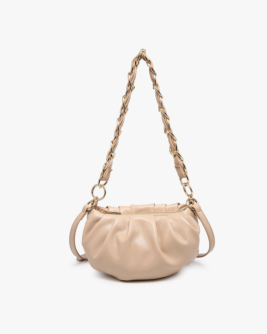 Tianna Pleated Shoulder Bag