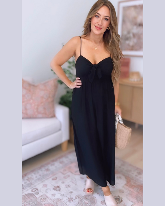 Free Flowing Tie Jumpsuit