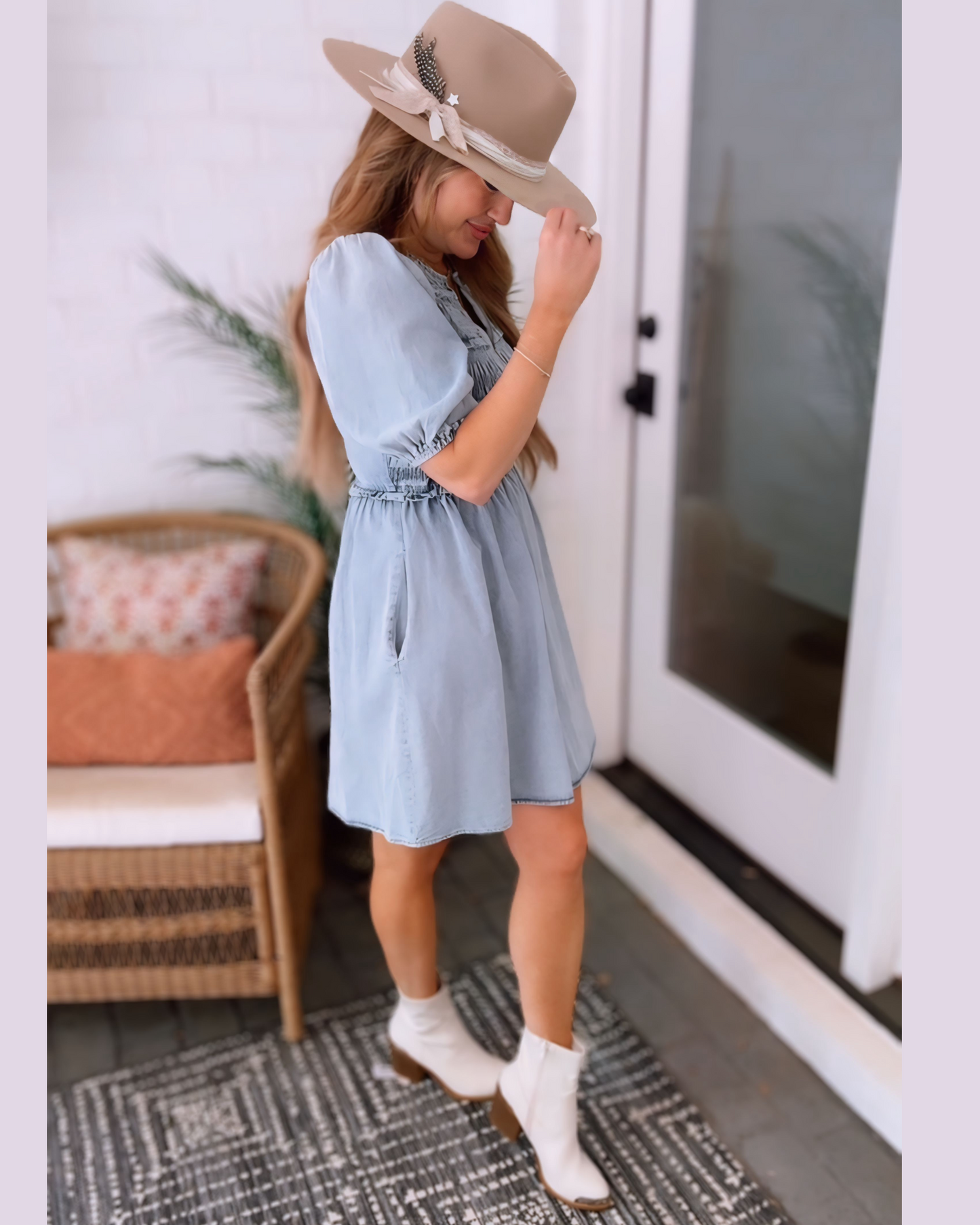 Back Roads Denim Dress