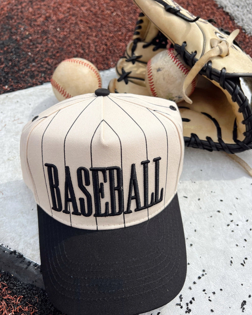 Baseball Season Snapback Hat