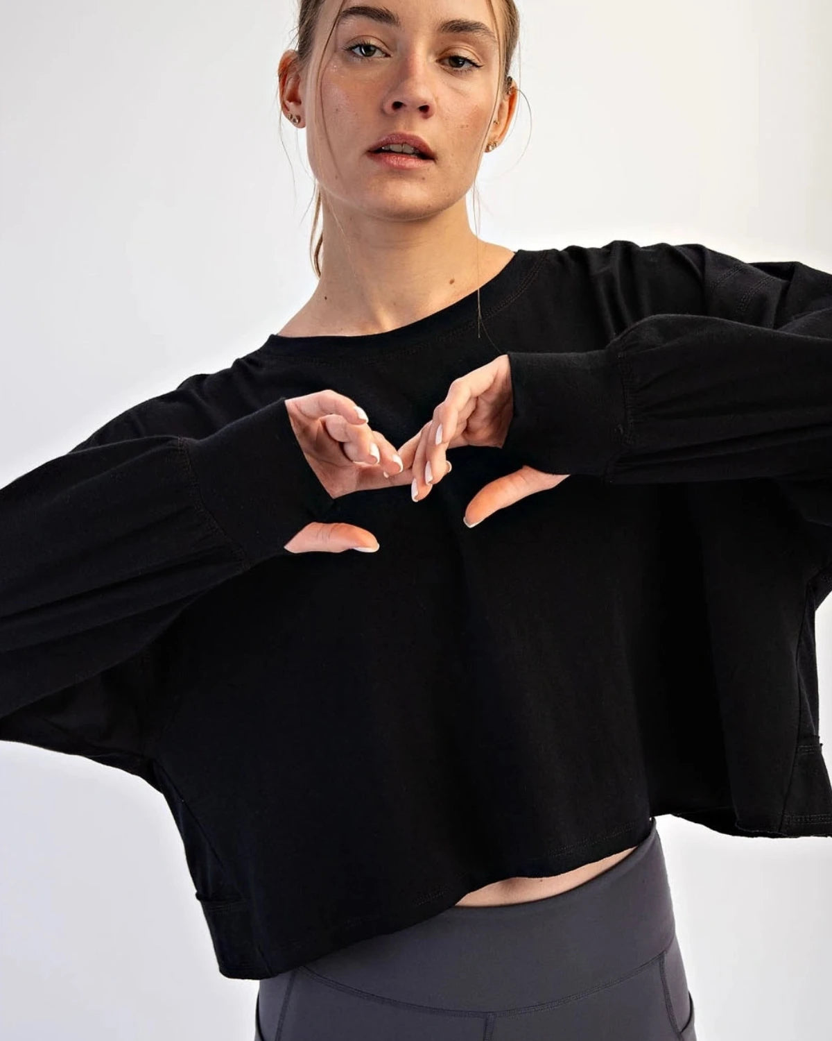 On The Run Cotton Open Back Top