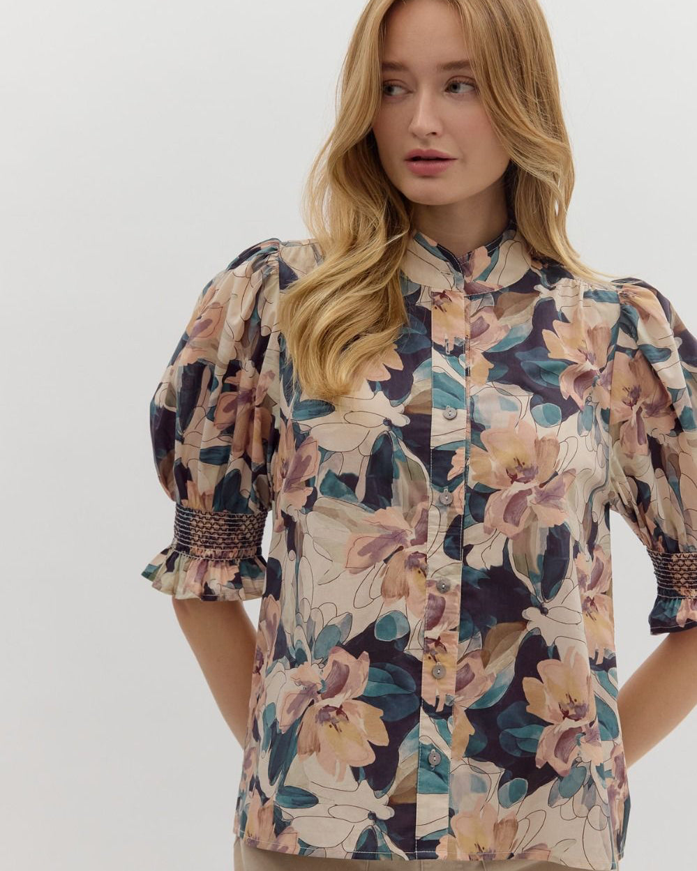 My Time Floral Top