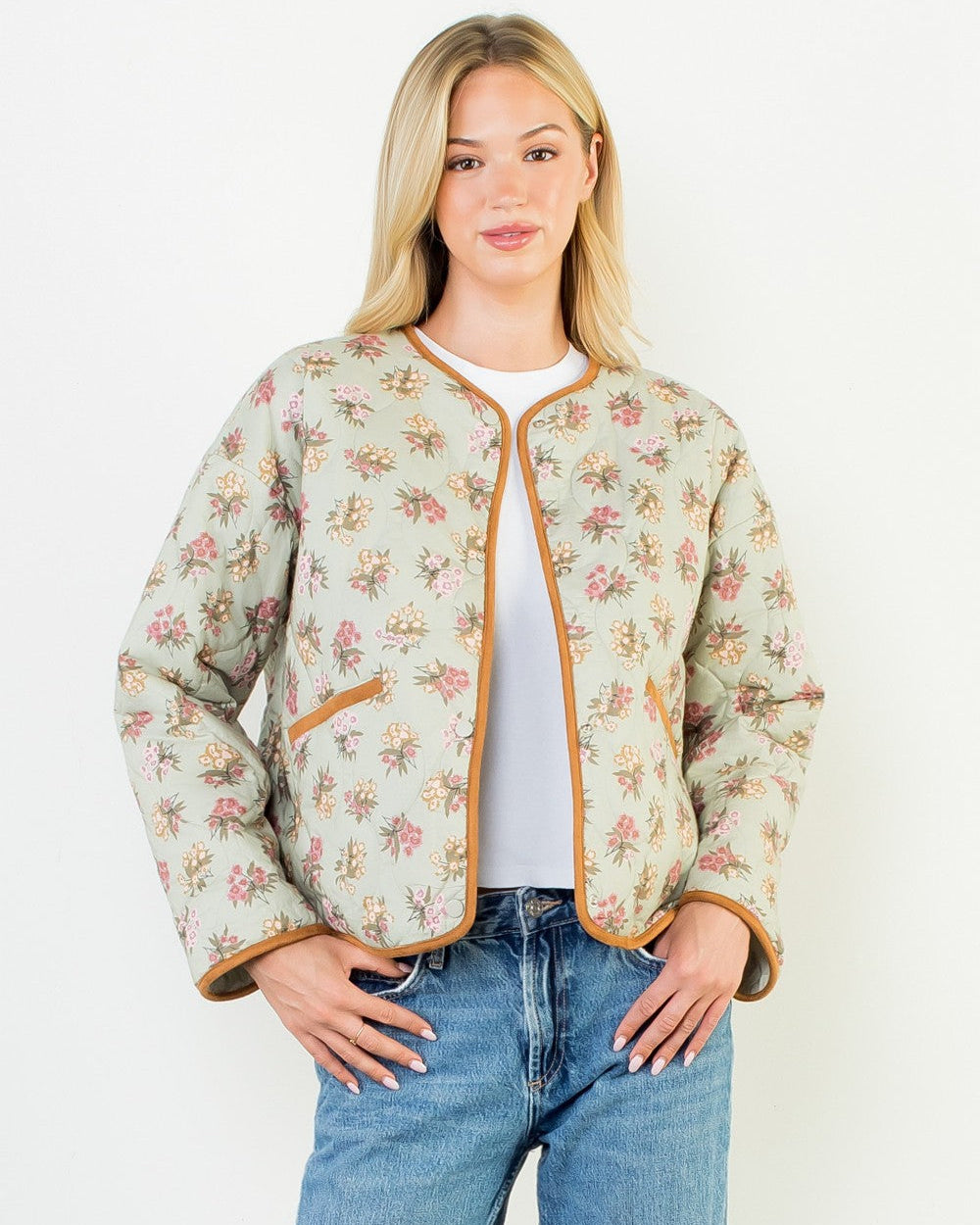 Bonnie Floral Quilted Jacket