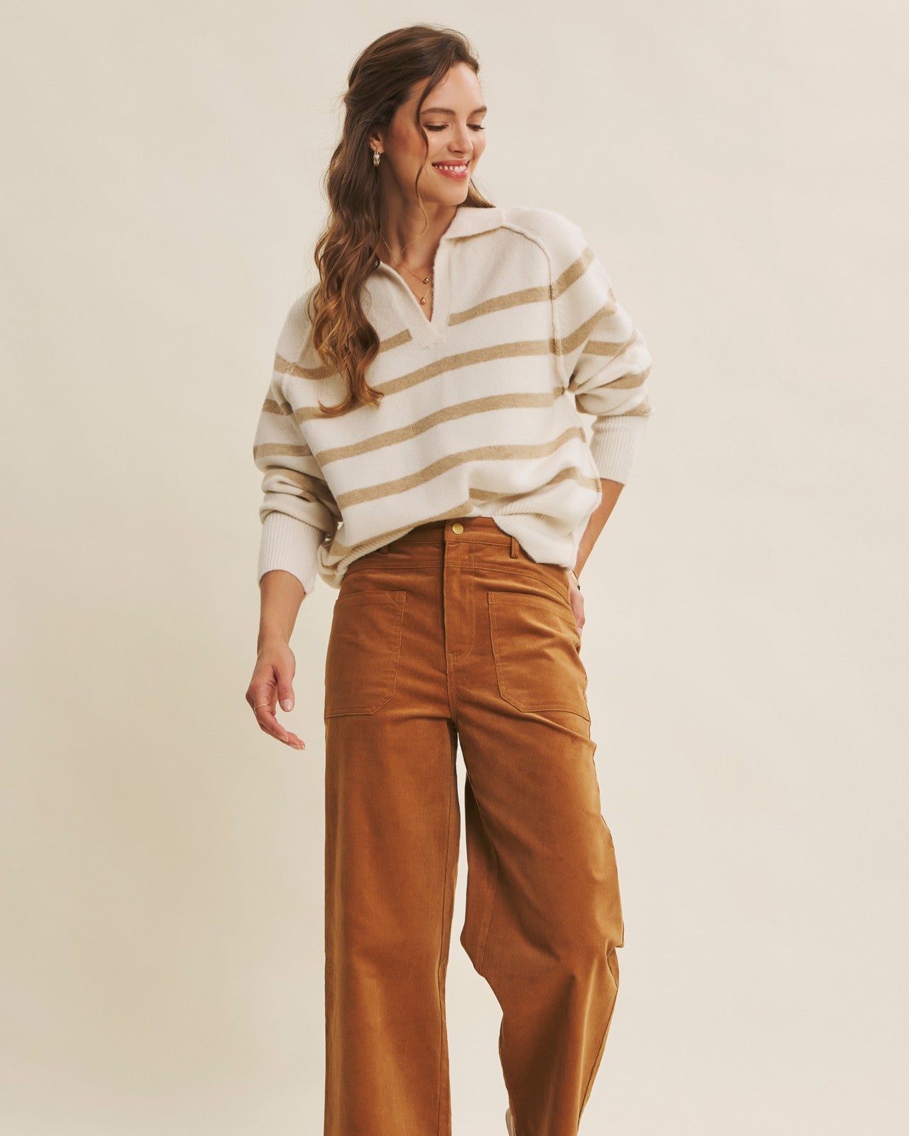 Avery Knit Stripe Sweater