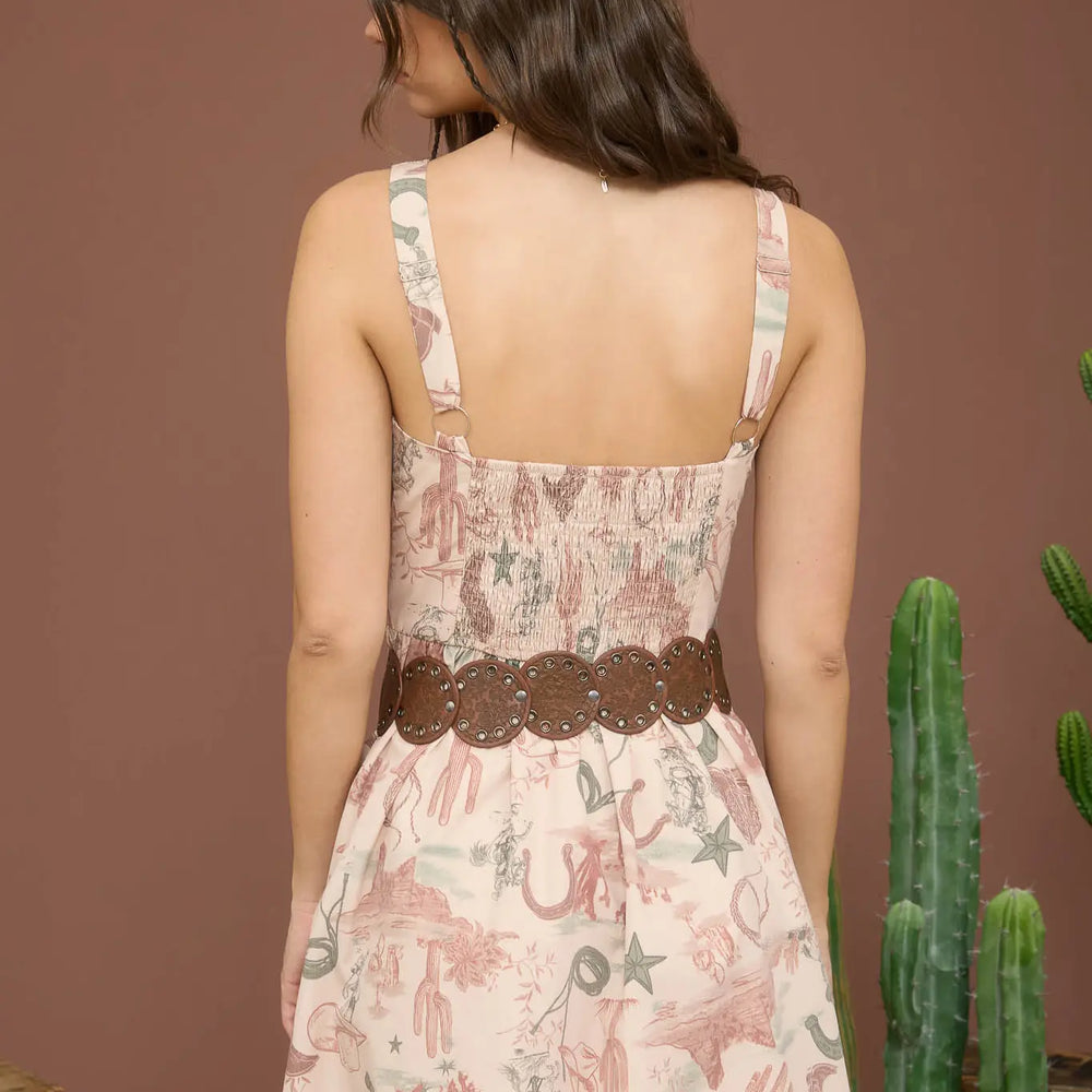 Gone West Fest Mini Dress
