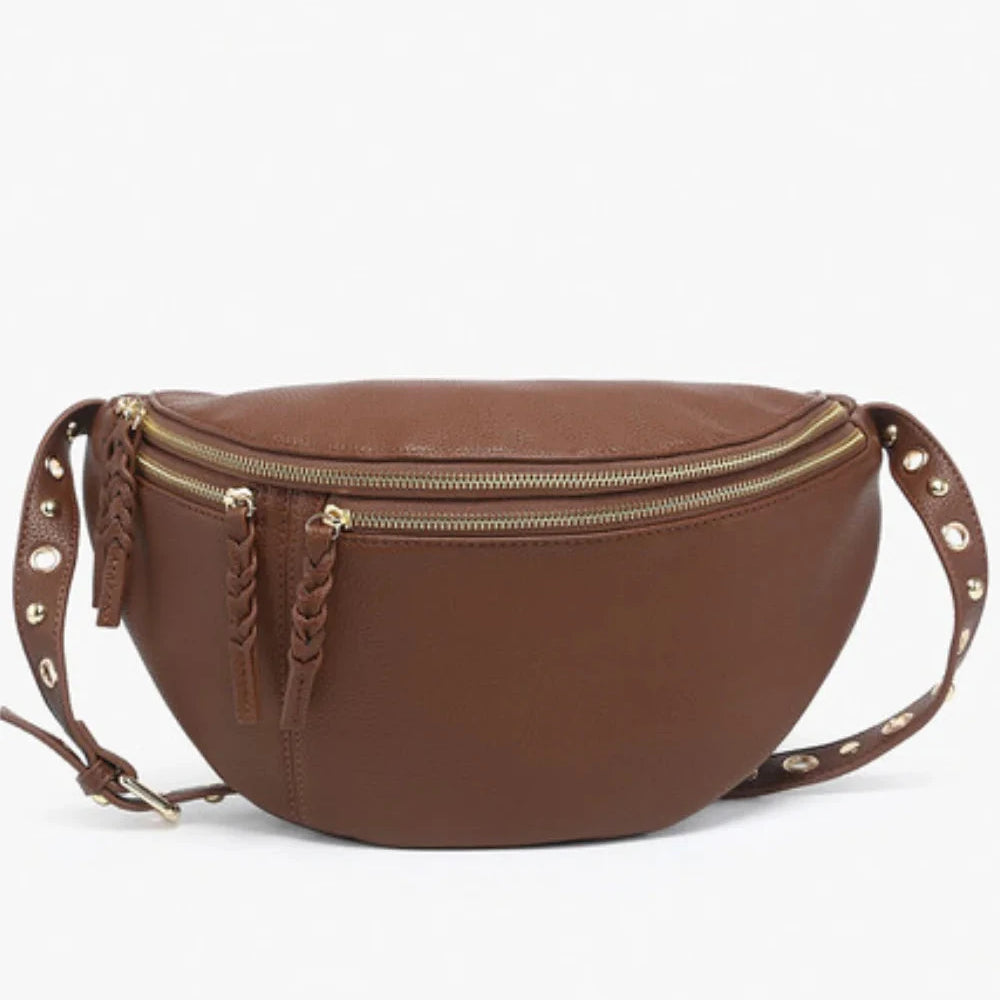 
                      
                        Nova Studded Sling Bag
                      
                    