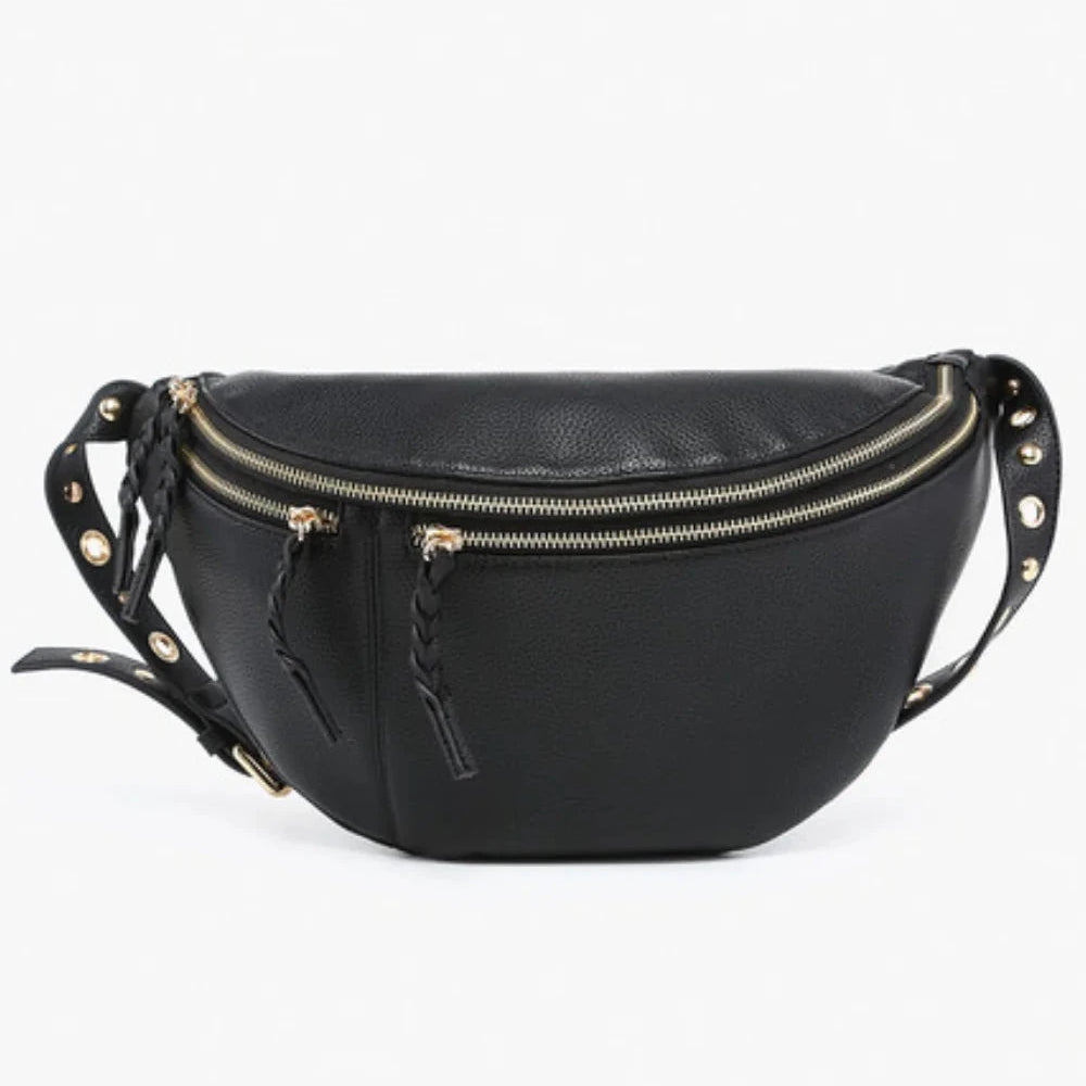 
                      
                        Nova Studded Sling Bag
                      
                    