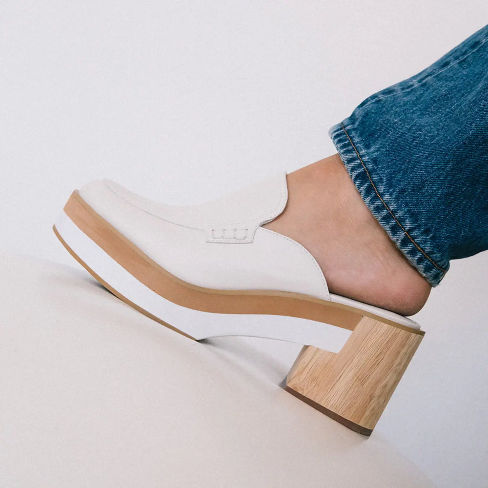 
                      
                        Kirsty Platform Slip-On Mules
                      
                    