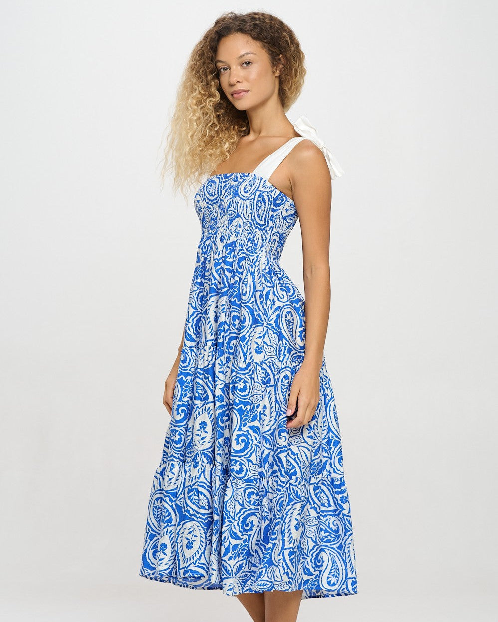 Perfect in Paisley Midi Dress