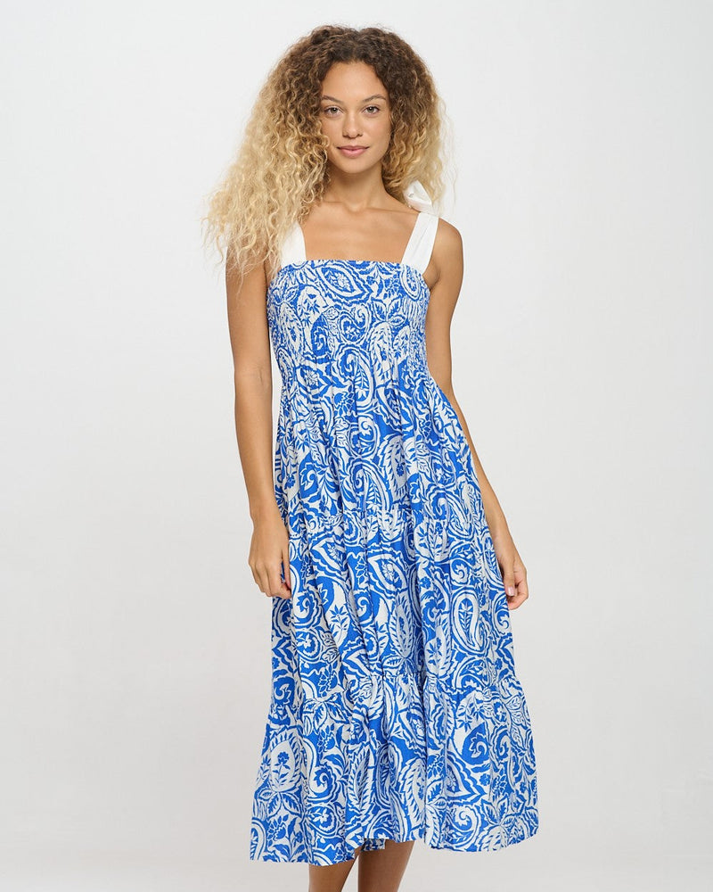 Perfect in Paisley Midi Dress