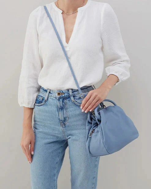 
                      
                        Darling Small Satchel in Soft Leather
                      
                    