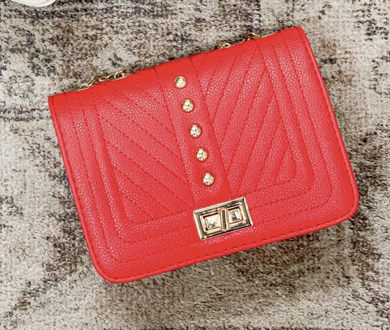 
                      
                        Angelo Quilted Crossbody
                      
                    