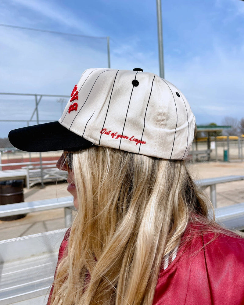 Out Of Your League Baseball Snapback Hat