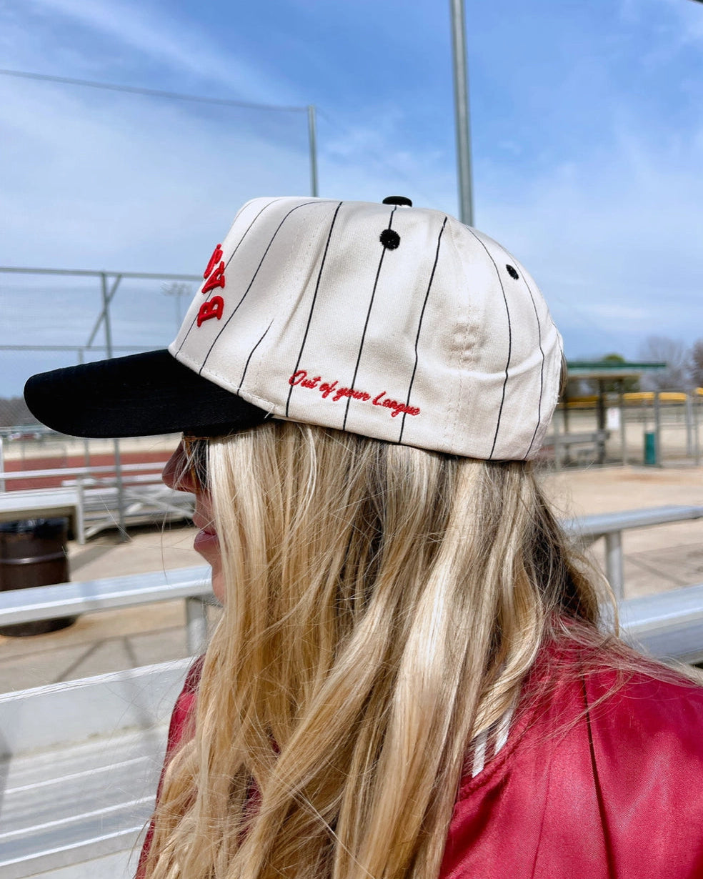 Out Of Your League Baseball Snapback Hat