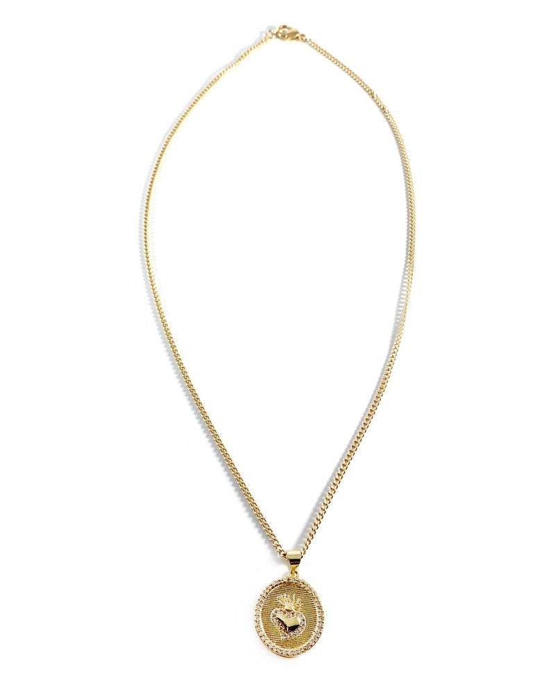Rachel Nathan Sacred Heart Necklace