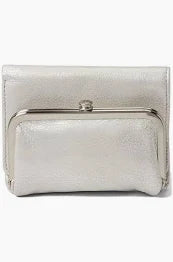 HOBO Robin Compact Wallet-Silver