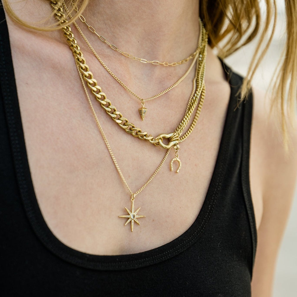 
                      
                        Rachel Nathan Art Deco Drop Necklace
                      
                    